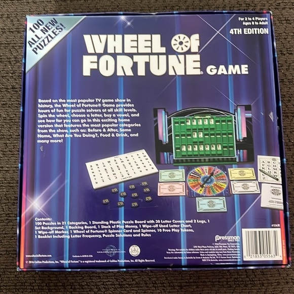 Wheel of Fortune Game - Multicolor - Picture 2 of 4
